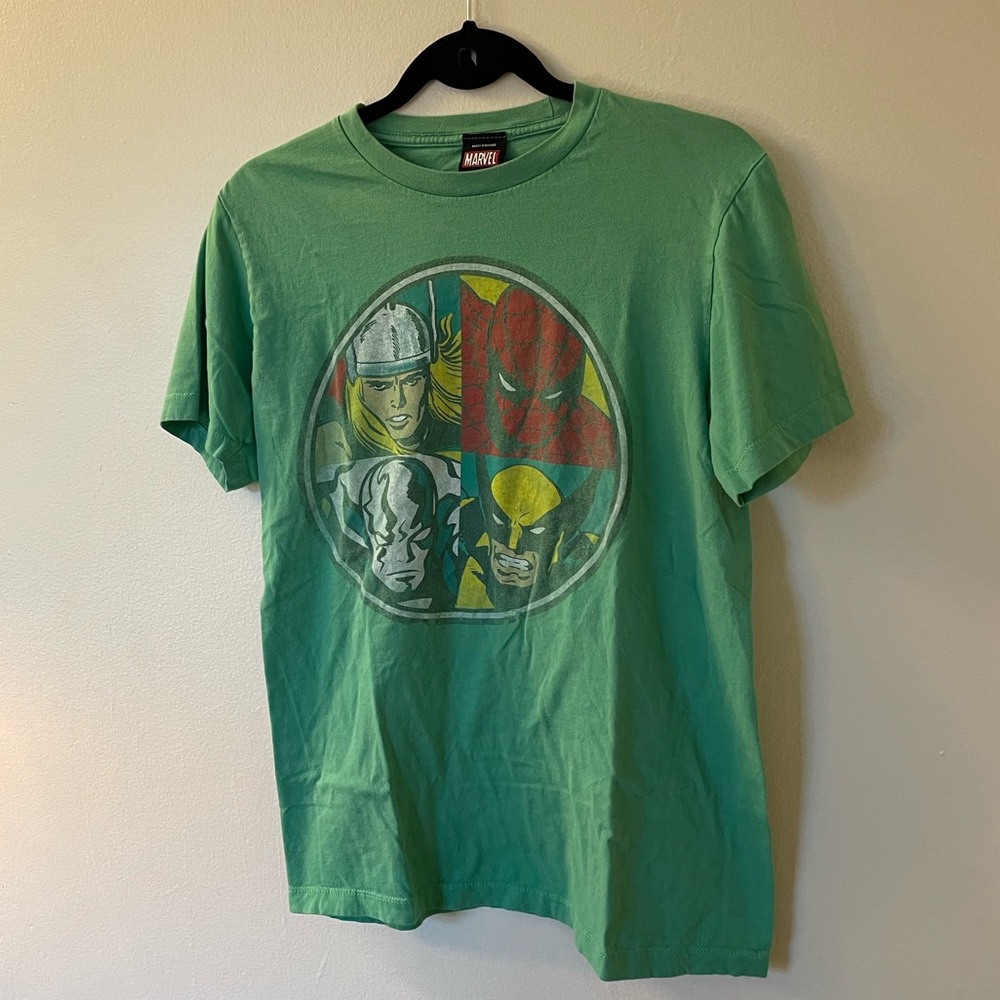 Marvel | Green Graphic Tee | Size Medium - Picture 3 of 9